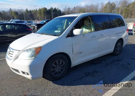 2010 Honda Odyssey Ex-L from USA, damaged, VIN 5FNRL3H79AB107875